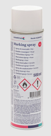 Jelölő spray piros - Gyorsan száradó, színintenzív állatjelölő spray