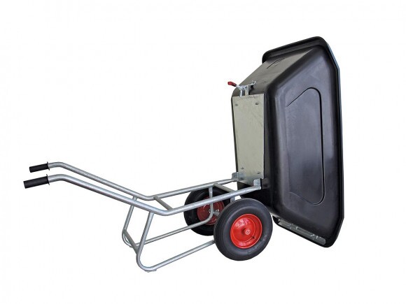 Compactkarre talicska 350L, fekete, borítható