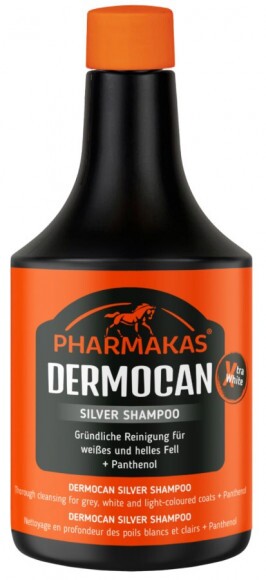 KERBL Dermocan Silver lósampon 500 ml szürke lovaknak