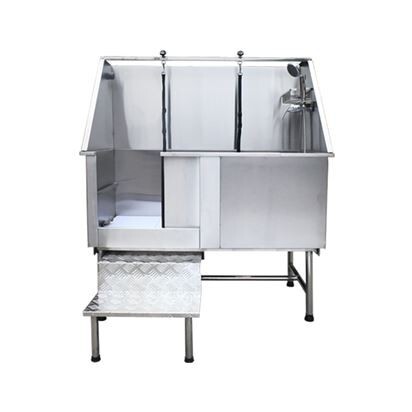 Rozsdamentes acél fürdőkád 131×73×62