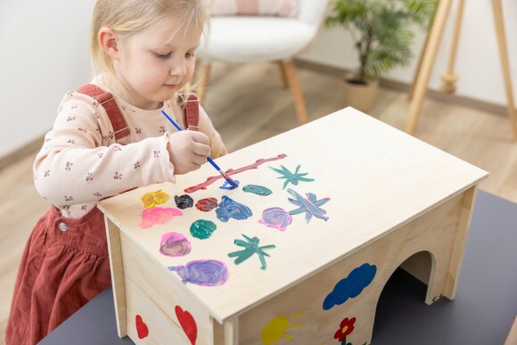 KERBL Kifesthető rágcsáló odú 50x29x24cm