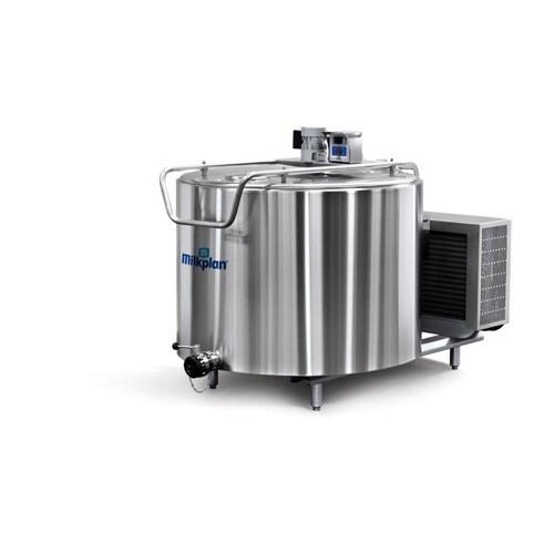 Milkplan tejhűtő, 2500L, 4 fejéses