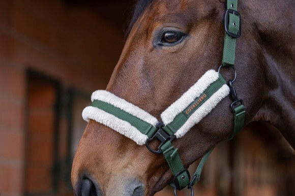 Covalliero Soft kötőfék, forest green, póni