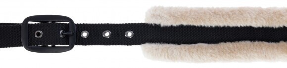 Covalliero Soft kötőfék, fekete, cob