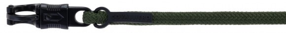Covalliero vezetőszár, forest green, pánikkarabinerrel