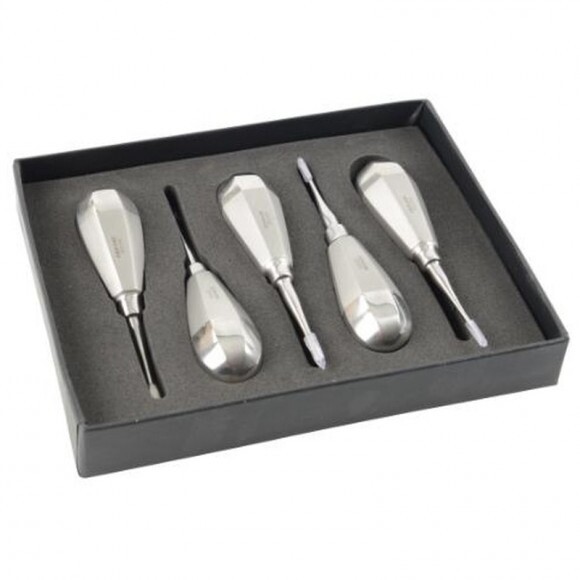 KRUUSE Luxator készlet, 1–5 mm, rövid markolattal