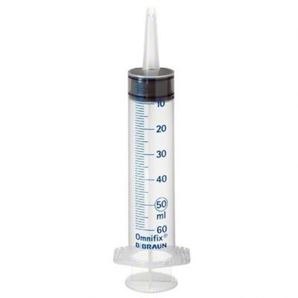Fecskendő Omnifix 50 ml Luer Lock 3 részes latex mentes 100 db