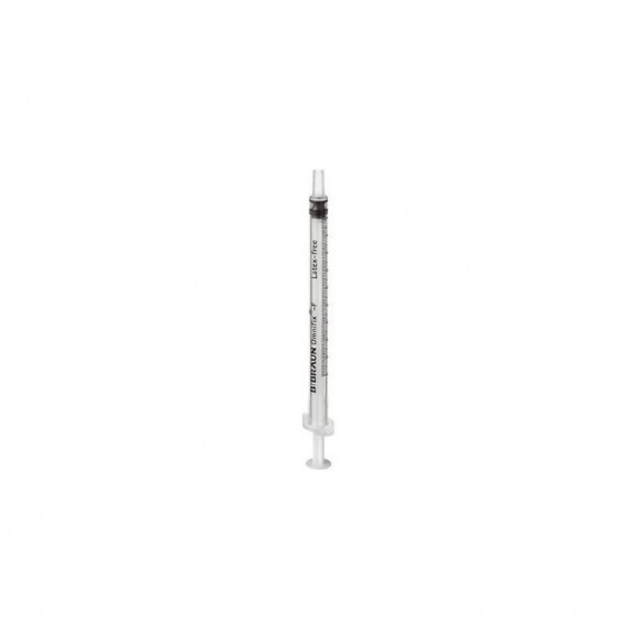 Fecskendő Omnifix-F Duo 1 ml latex mentes