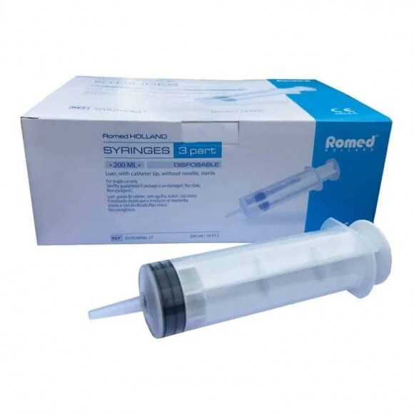 Fecskendő Eh 5ml 3 Részes gumidugós Romed