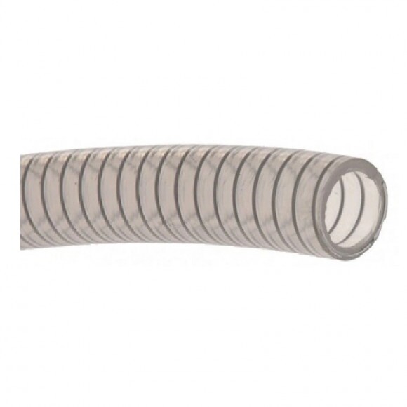 Spirál Acélbetétes Tejtömlő 51x61mm Pvc