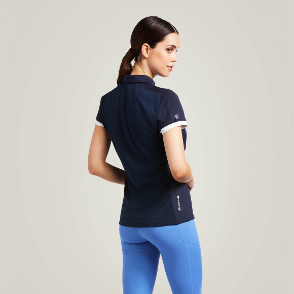 Ariat Bandera 1/4 Zip női póló, navy, L
