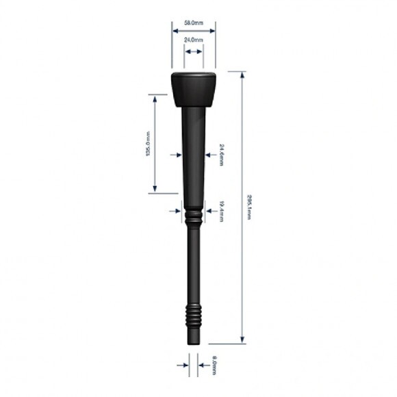 Kehelygumi 24mm Delaval 155x17x44mm 906800-01/960000-01