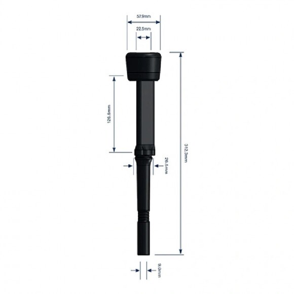 Kehelygumi Impulse 23mm 312x9x59mm