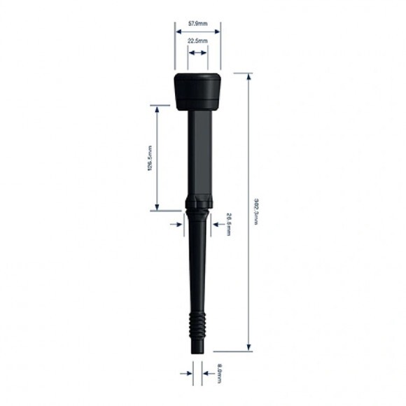 Kehelygumi 23mm Non vented 302x8x59mm