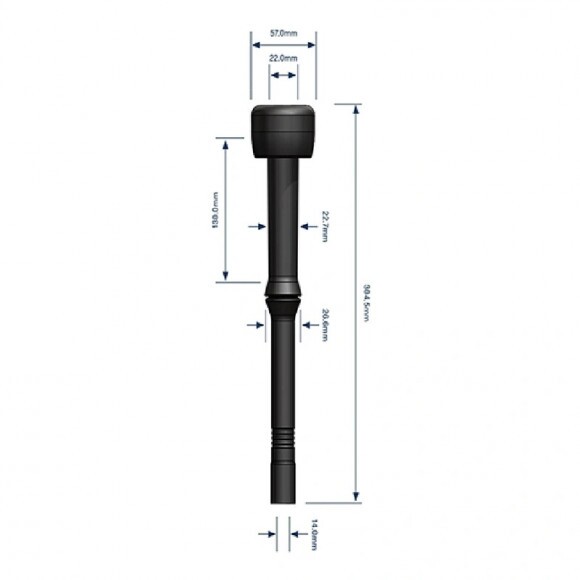 Kehelygumi 22mm Sac 305x14x23mm