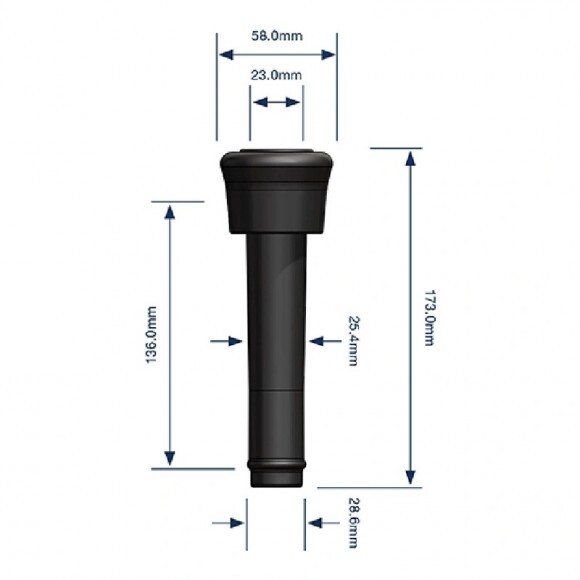 Kehelygumi 23mm Westfalia 147x27x44 Mm