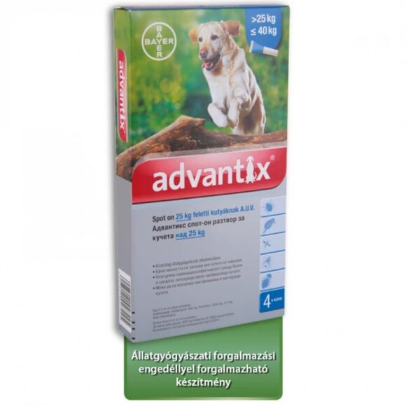 Advantix 400 4 ml 25-40 kg 4x