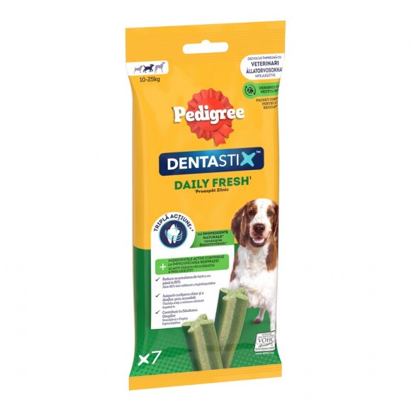 Pedigree Denta Fresh 7db Medium 180g