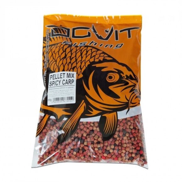 Dovit Carp Pellet Mix - Spicy Carp 0.8kg