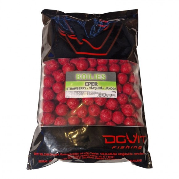 Dovit Főzött Bojli 20mm  - Eper 1kg