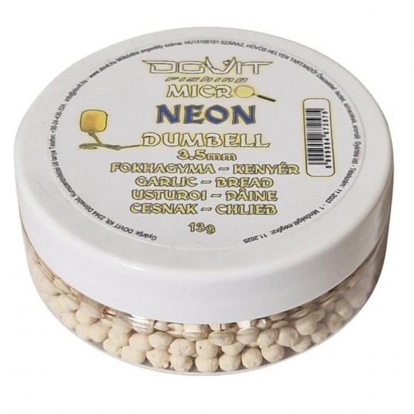 Dovit Micro Neon Dumbell 3,5mm - Fokhagyma - Kenyér 13g