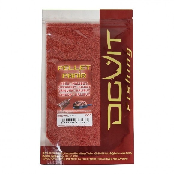 Dovit Pellet Panír - Eper - Halibut 100g