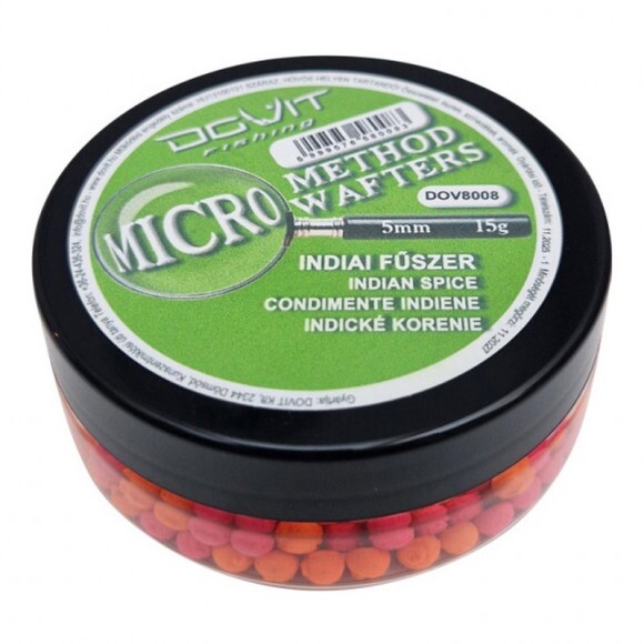 Dovit Micro Method Wafters 5mm - Indiai Fűszer 15g