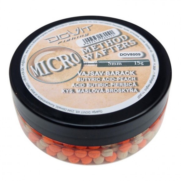 Dovit Micro Method Wafters 5mm - Vajsav - Sárgabarack  15g
