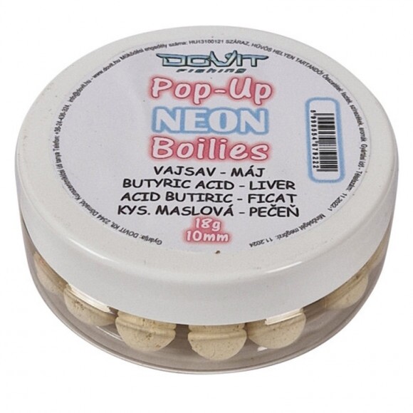 Dovit Pop-Up Neon Boilie 10mm - Vajsav - Máj 18g