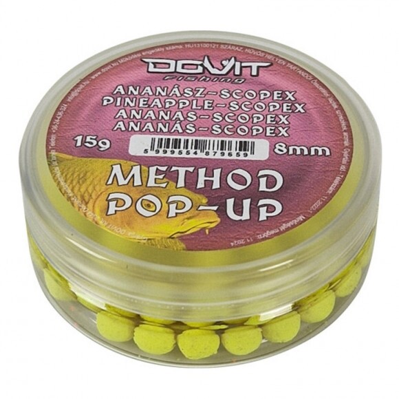 Dovit Method Pop-Up 8mm - Ananász - Scopex 15g