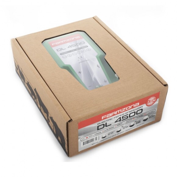 Villanypásztor  Trafo FARMZONA DL 4500, DUO 12V/230V, 4,5J