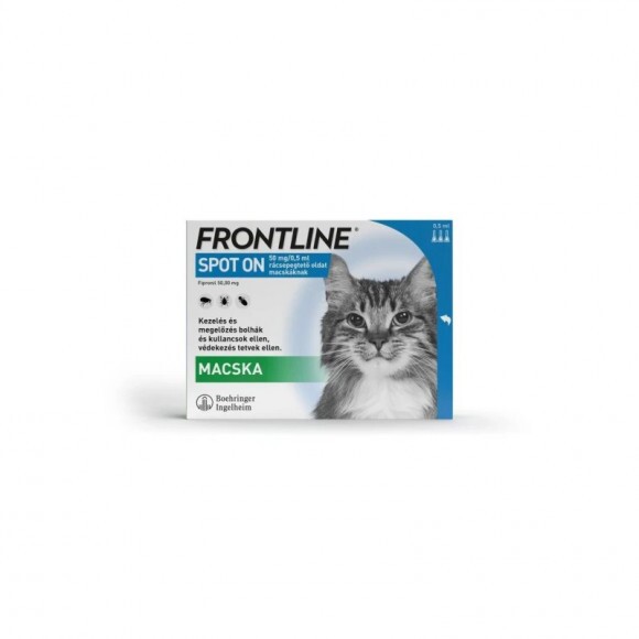 Frontline spot on macska 0,5 ml 3x