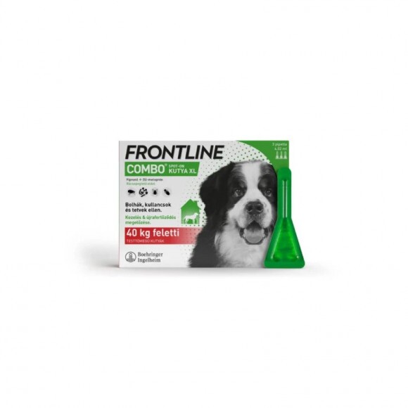 Frontline Combo Kutya XL 40 kg felett 4 ml 3x
