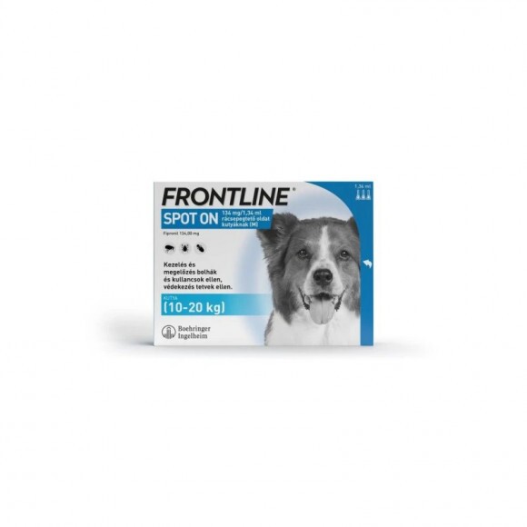 Frontline spot on M kutya 10-20 kg 3x