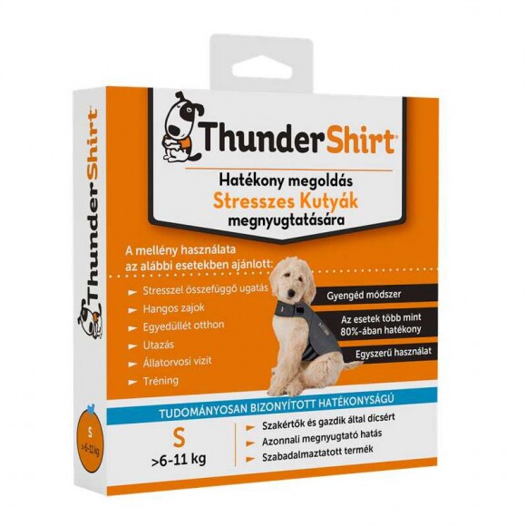 ThunderShirt nyugi mellény kutyáknak S