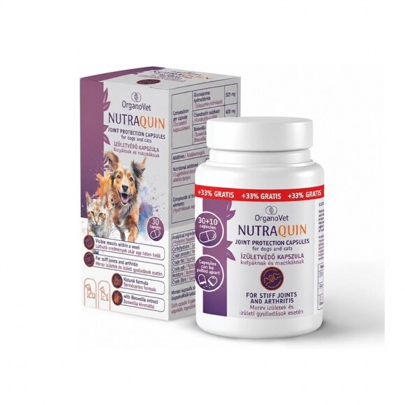OrganoVet NutraQuin 30x + 10 grátisz