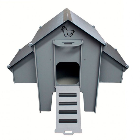 GAUN De Luxe műanyag tyúkól, 2 tojófészekkel