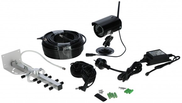 KERBL Kamera szett 2.4 GHz antennával és kiegészítőkkel
