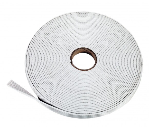 KERBL Heveder 25 mm, fehér - 10 m