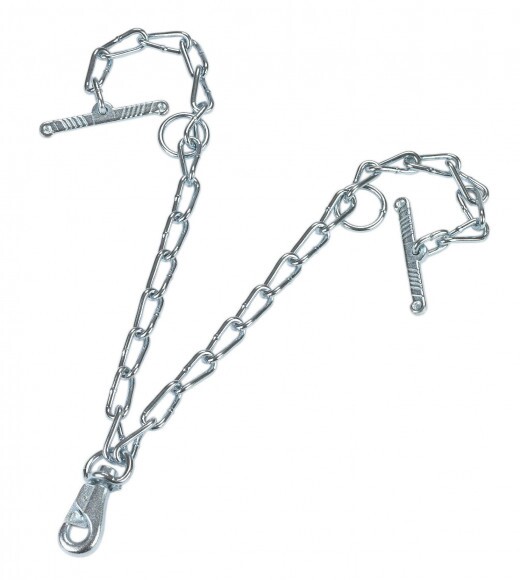 KERBL Kikötőlánc kétszárú , karabinerrel 70 cm -es  6mm