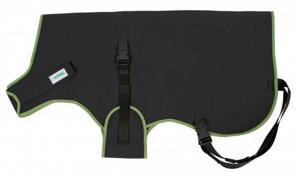 KERBL Borjútakaró Premium, 80 cm fekete