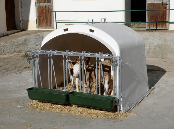 KERBL CalfHouse Premium XL borjúház, kerítéssel