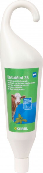 KERBL KerbaMint tőgyápoló, 1000 ml, felakasztható