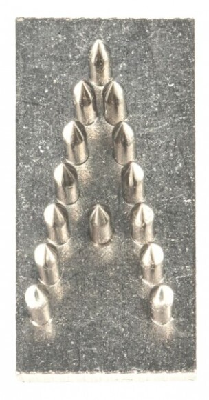 KERBL Tetováló Kalapács Betű E 30x15x4mm