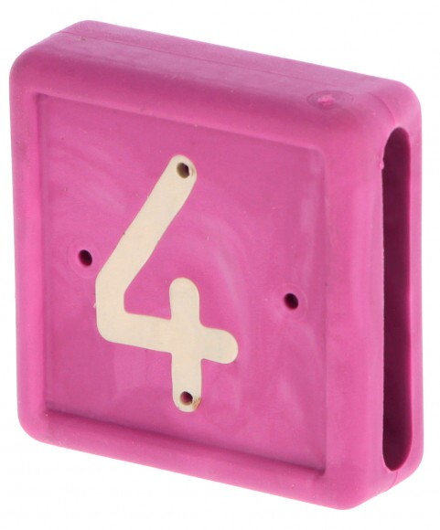 KERBL Lábjelölőszám, 10 db/cs, 4