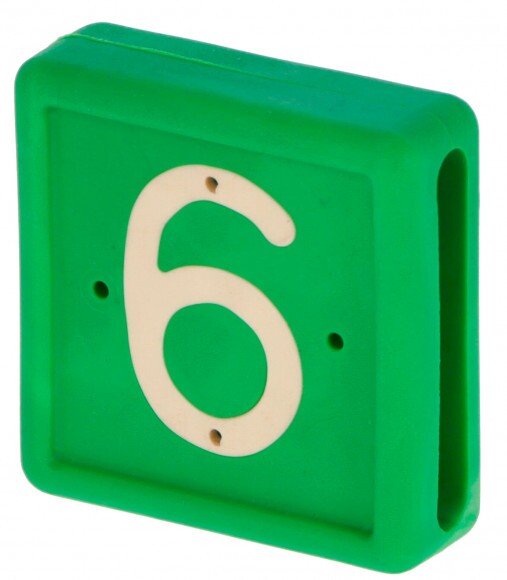 KERBL Lábjelölőszám, 10 db/cs, 6