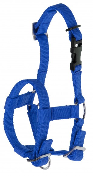 KERBL Alpaka kötőfék, állítható, kék