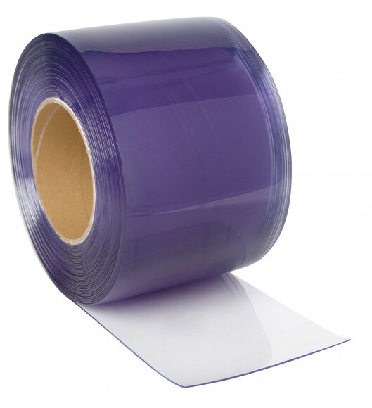 KERBL PVC függöny, 200 x 2 mm, áttetsző, 25 m