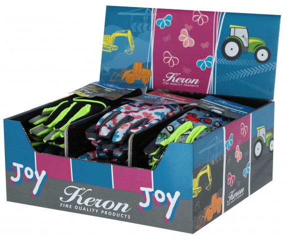 KERBL Joy gyermekkesztyű display, 3x12 pár