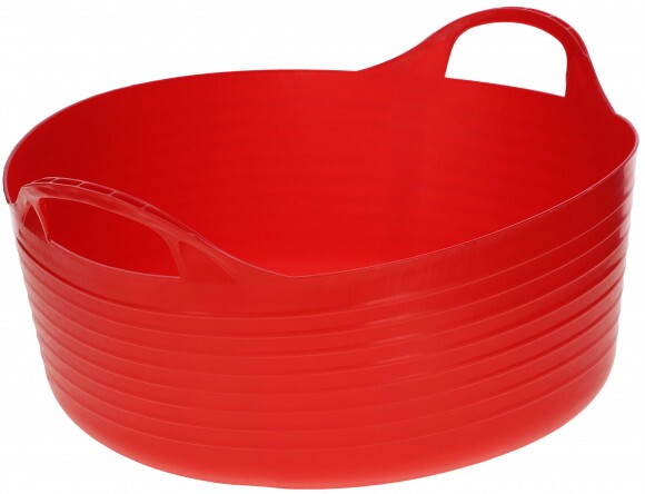KERBL FlexBag flexibilis vödör 15L, piros